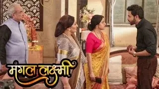 Mangal Lakshmi Letest Episode | Adit Bursts Out on Mangal | She Prove Him Wrong in Office