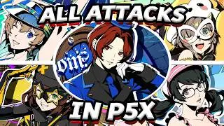 All Follow-Up, Highlight & All-Out Attacks in Persona 5 X (Global 3.1)