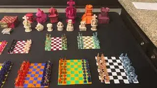 Origami exhibit at Ohio origami convention 2024 part 3