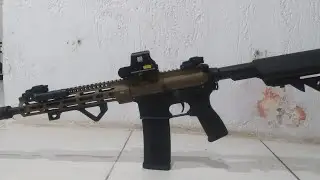 SPECNA ARMS SA-E20-BR FULL METAL MINHA NOVA AEG DE AIRSOFT 
