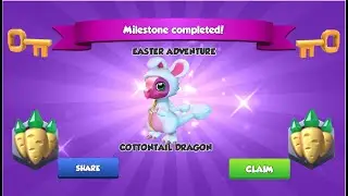 Have you got Cottontail Dragon-Dragon Mania legends | Easter Adventure castle event | DML