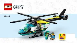 LEGO instructions - City - Medical - 60405 - Emergency Rescue Helicopter