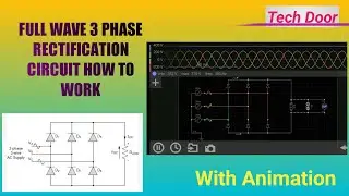3 Phase Rectification Circuit With Animation