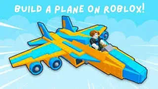 Build A Plane On Roblox! #kidsgames #roblox #gaming #gamingvideos #buildaplane #robloxgames