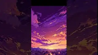 Purple Evening 💜🌅 #satisfyingvideo #wallpaper #calmandpeaceful #sunset