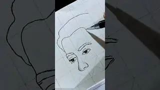 Guru Ravidas Ji Drawing Outline [PART-1] #shorts #viralvideo #art #ravidas