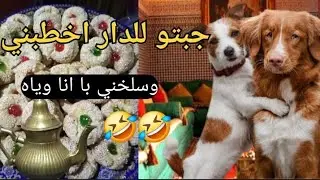 ملي جبت الخطيب للدار وسلخنا بَّا انا وياه كي الكلبة 🐕‍🦺🤣
