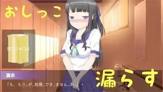 尿意を我慢しつつ、教室から脱出するゲーム。