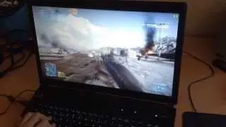 Clevo P170SM AMD 8970M 4GB - BF3 gameplay.