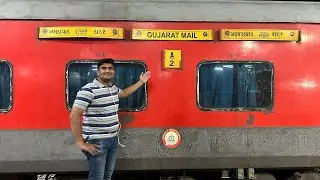VVIP Gujarat Mail Journey *Parallel Race & Action overtake*