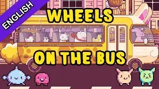 8 Bit Kids Songs 2017 | Wheels on the Bus | Bibitsku Songs For Kids 2017