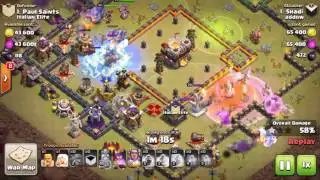 MASS BOWLER 3 STAR MAXED TH11 -  CLAN WAR