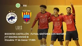 BISONTES CASTELLÓN - FUTSAL GESTORIA  LUIS MATARO