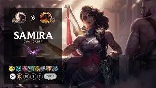 Samira ADC vs Sivir - KR Master Patch 12.13