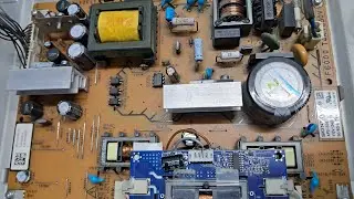 Sony lcd tv display repair. Sony lcd klv22BX350 backlight not turning on problem repair!