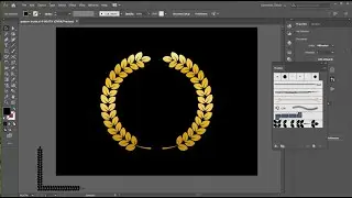 Рисуем Лавровый венок: узорная кисть/Pattern Brush  в Иллюстраторе