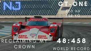 Assoluto Racing World Record at AR Official Speedway (48:458s) [Toyota GT-One (TS020) '99]