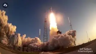 Эскадрилья AFSPC-11 стартует на ракете ULA Atlas &mdash; крупные планы.
