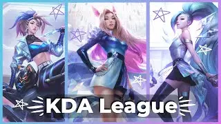 League but we use kda skins and meme all game 💎