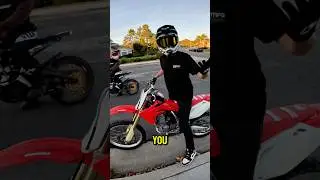 He forgot how to use a clutch🤣 @motomatt224 #fyp #moto #mx #dirtbike