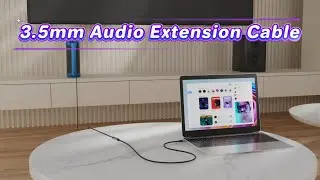 🔊🎧 J&D 3.5mm Audio Extension Cable - Superior Sound Quality!