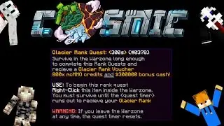 Minecraft Factions S2: RANK GLACIER GONE SEXUAL #1 (Cosmicpvp.me)