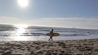 2025/12/21：8:36宮城県七ヶ浜菖蒲田浜サーフィン波情報#菖蒲田浜サーフィン
