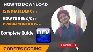 How to Download and Install Dev C++ Windows 11/10 |How to Run C Program in Dev C++|Codrer's Coding