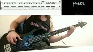 Malice - Tarot Dealer (bass cover with notation & TAB)