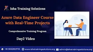 Azure Data Engineering Day2 video on 10th Jan 2026 wknd batch.