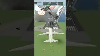 Посадка с телефонным штурвалом в ILAR #pilottrainingflightsimulator #roblox #aviation #ptfs