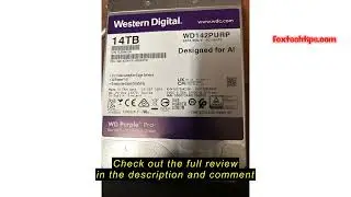 Review Western Digital 14TB WD Purple Pro Surveillance Internal Hard Drive HDD - SATA 6 Gb/s, 512 MB