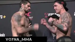 UFC VEGAS 84 FACE-OFFS ANKALAEV VS WSLKER