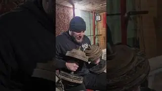 гаражная качалка. грудь +бицепс.