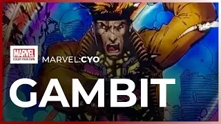 Color Your Own! Jim Lee's Gambit | Digital Coloring Tutorial