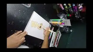 Day-1vlog-miss graffiti name request drawing @SqualeMaaanGaming 
