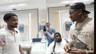 DDG & RichTheKidd Go Jewelry Shopping In Miami