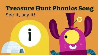 Monster Treasure Hunt 'i' phonics song: see it and say it