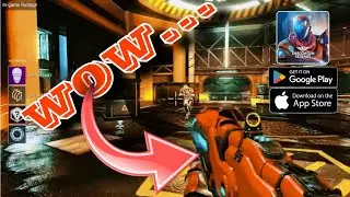 scene fps shooting game-Shadowgun legends gameplay review malayalam-@realXgaming91