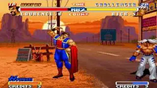Real Bout Fatal Fury 2: Laurence Blood 100% Stun Combo (HD)