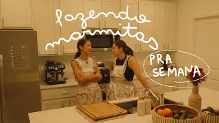 Dona de casa aos 21: preparando marmitas da semana em casa vlogmas ep.09