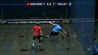 Squash: Quick Hit! EP141: Gaultier v Pilley :World Championship 2014