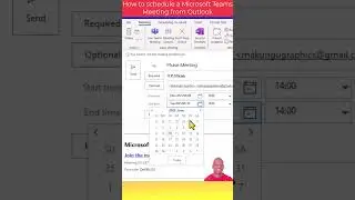 Освойте Microsoft Teams: легко планируйте встречи из Outlook!