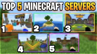 *NEW* Top 5 Minecraft Servers YOU Need to Play 2026!