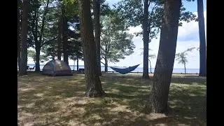 Camping at Verona Beach State Park!