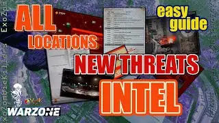 Warzone NEW THREATS Easy Guide ALL INTEL Locations