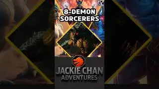 8 Demon Sorcerers in Jackie Chan Adventures. #jackiechanadventures #jackiechan #jackiechanmovie