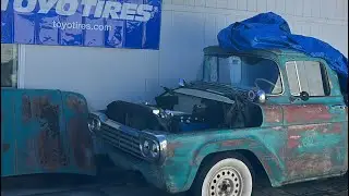 Мой Ford F100 Coyote 1959 года выпуска.