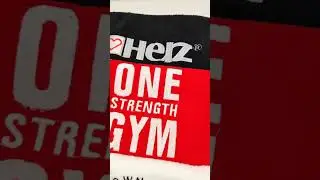 Gym Towel 100% Cotton with Custom Embroidered Logo Eco-Friendly Lightweight with Personalized Logo