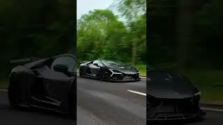 Lamborghini Revuelto Gintani Blast 🔥 Satin Black Monster! #revuelto #lamborghini #gintani